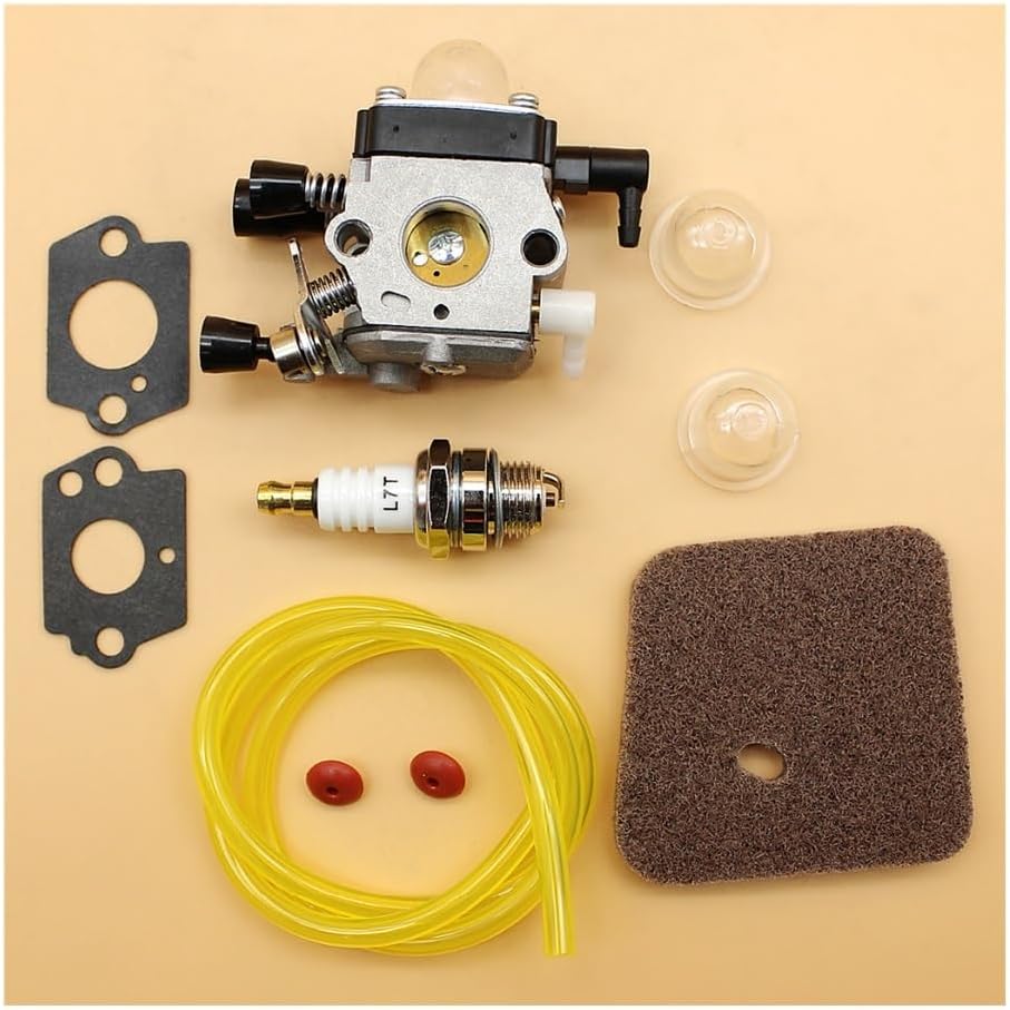 Carburetor Carb Check Filter Fuel Hose Kit Fit for FS38 FS55 FS80 FS85 FS45 FC55 FS75 FS76 Brushcutter