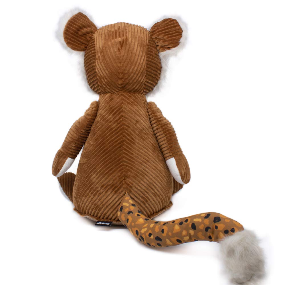 LES DÉGLINGOS Peluche Géante (Speculos Le Tigre) | Tissu Ultra Doux | Cadeaux Naissance | Peluche Déco Chambre | 60cm | Rembourrage Recyclé | Doudou Bébé Enfant