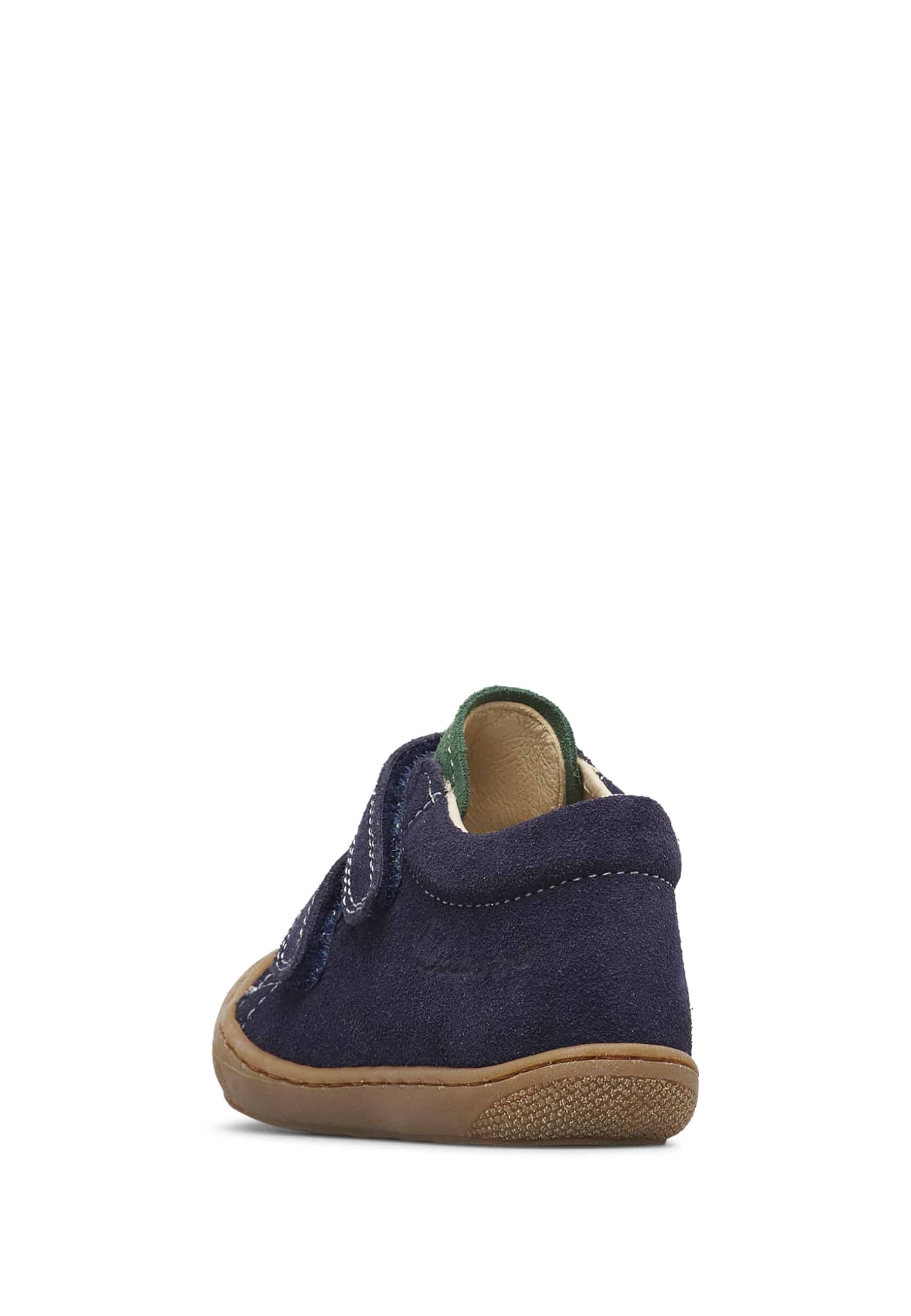 Naturino Cocoon VL Suede Sole Honey Navy-Green Bottle