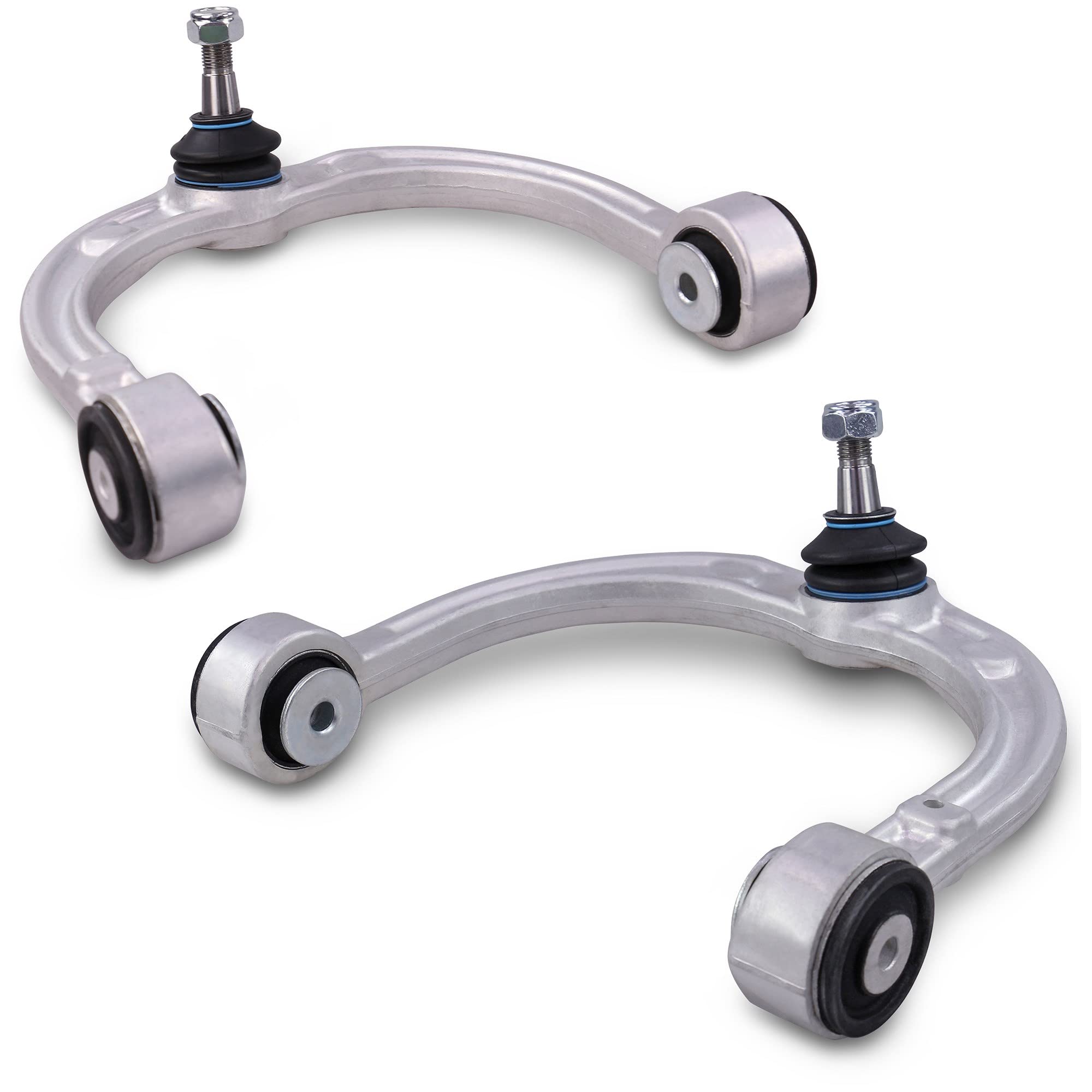 BESTPRICE 2x Horquilla eje delantero superior izquierda y derecha compatible con MERCEDES-BENZ GL-Class (X164), M-Class (W164), R-Class (W251, V251)