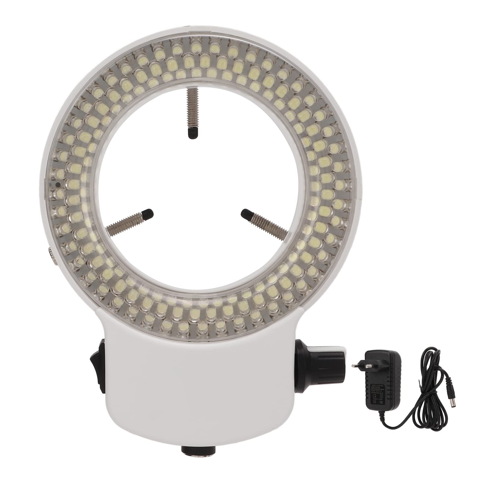 Luce LED Per Microscopio 144 LED - Lampada Regolabile 0-100%, 6000K, Per Stereo Microscopi E Fotografia - Foto 9