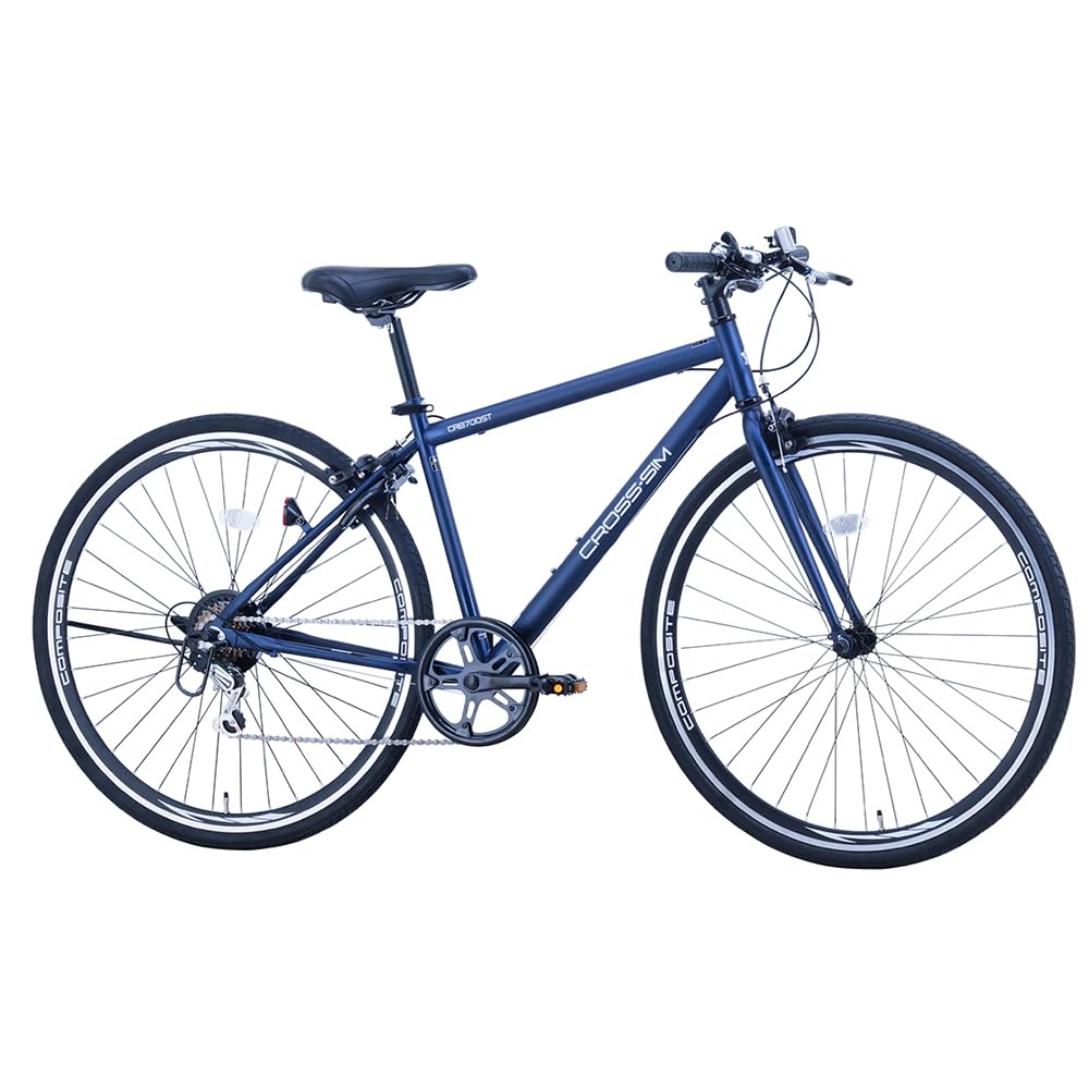 クロッシム 自転車 大人 クロスバイク スポーツ 街乗り シマノ製外装6段変速 Amazon | サカイサイクル(SAKAI CYCLE) クロッシム 自転車 大人 クロス
