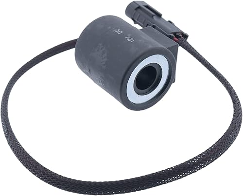 Miniatura 2 de Solarhome Nueva bobina de solenoide eléctrico AT163482 para John Deere retroexcavadora cargador 300D 310D 315D