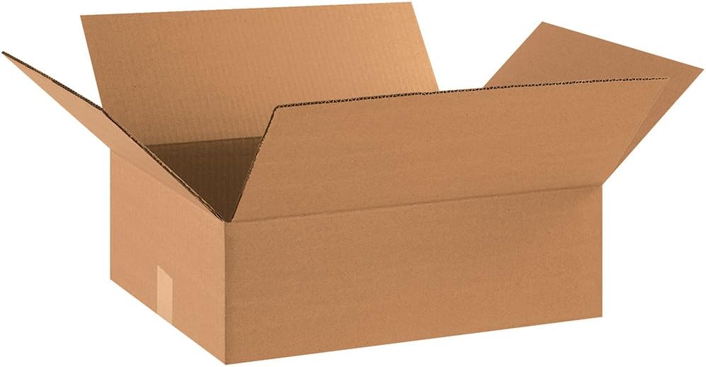AVIDITI 18 x 14 x 6 Corrugated Cardboard Boxes, Flat 18L x 14W x 6H, Pack of 25 | Shipping, Packaging, Moving, Storage Box for Home or Business, Strong Wholesale Bulk Boxes