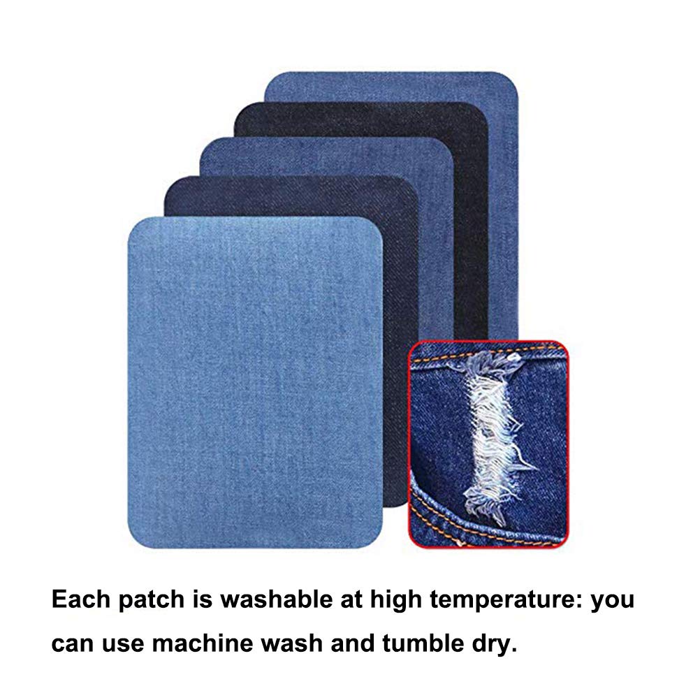 Acheter Patchs Thermoadhésifs Pour Vêtements, 7 Pièces/paquet, Patchs En Fer Pour Vêtements, Patch De Couture