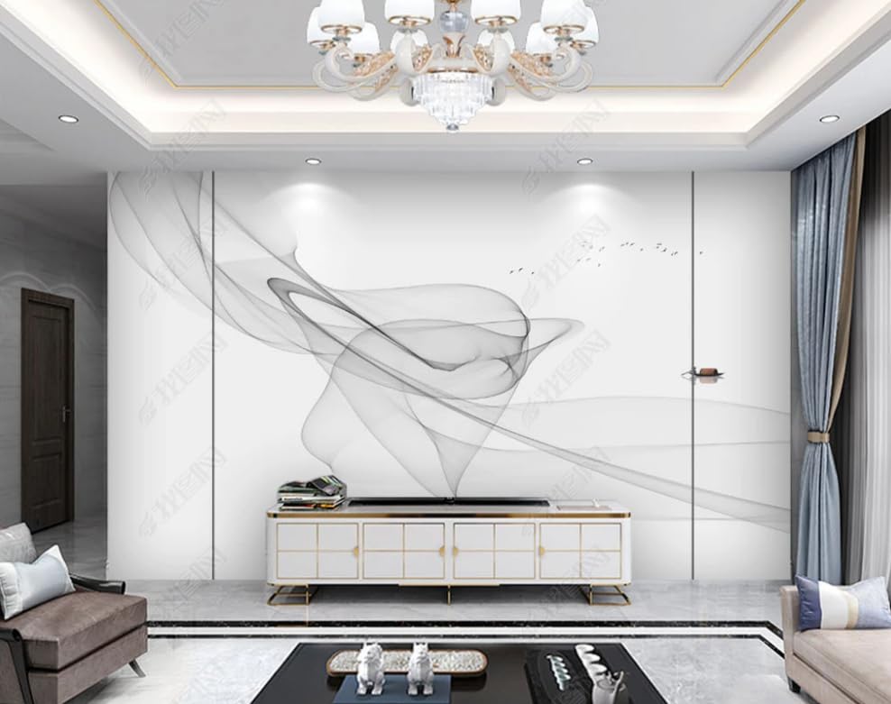 Papier peint intissé streamers chinois salon 300x210 cm