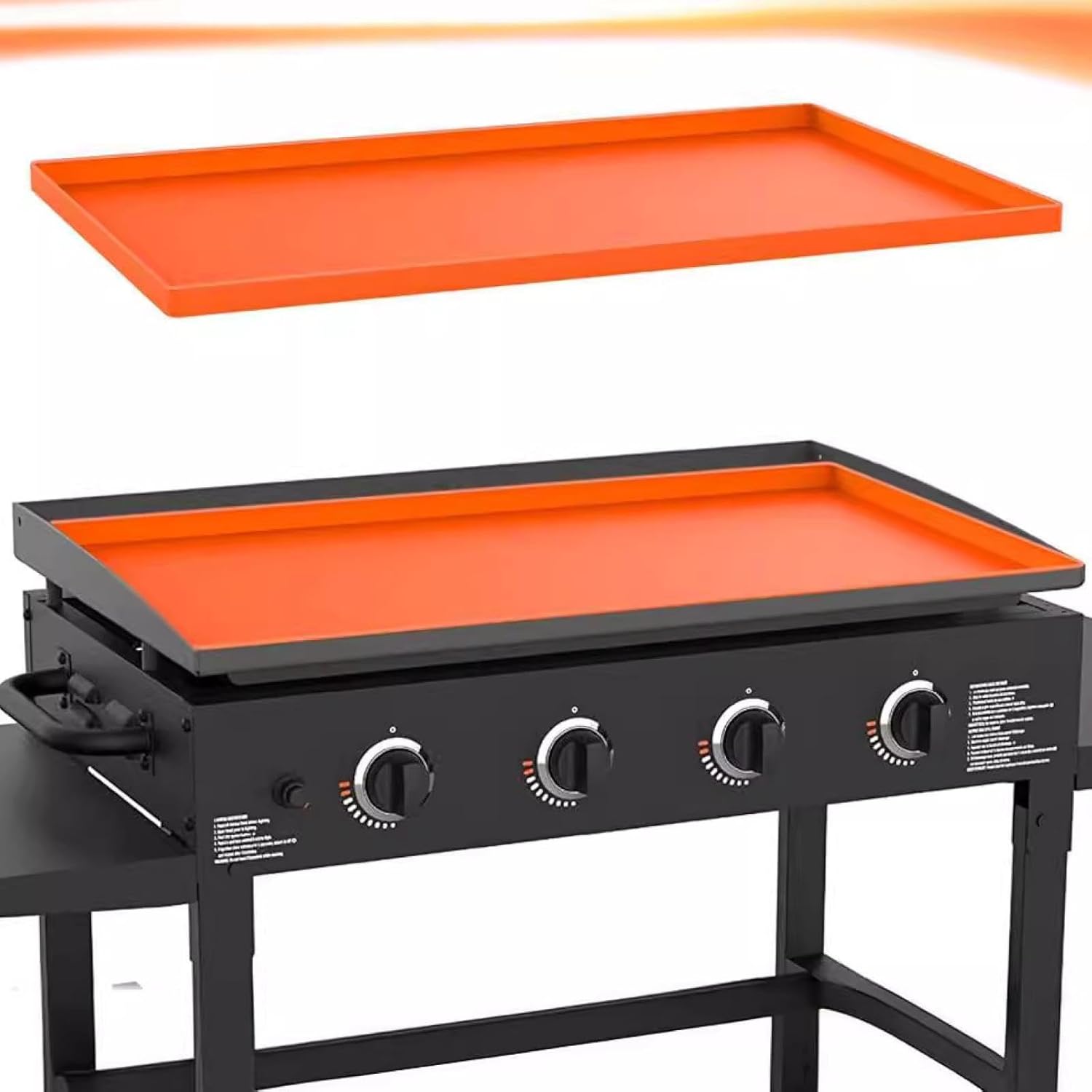 2 pieces of outdoor popular barbecue mats, high temperature resistant silicone oven mats, protective mats, cleaning mats, barbecue dish mats