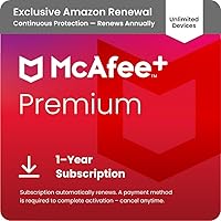 Vista 4 de McAfee + Familia Premium 2023 Dispositivos ilimitados Seguridad premium Monitoreo de identidad mejorado Protección de privacidad en línea