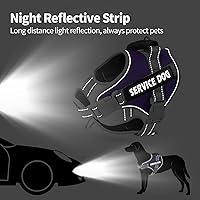 Vista 3 de Dog Harness for Small Puppy Dogs and Cats No Pull Reflective Adjustable Soft Mesh Dog Harness and Leash Set Step in Easy Control Pet Dog Vest