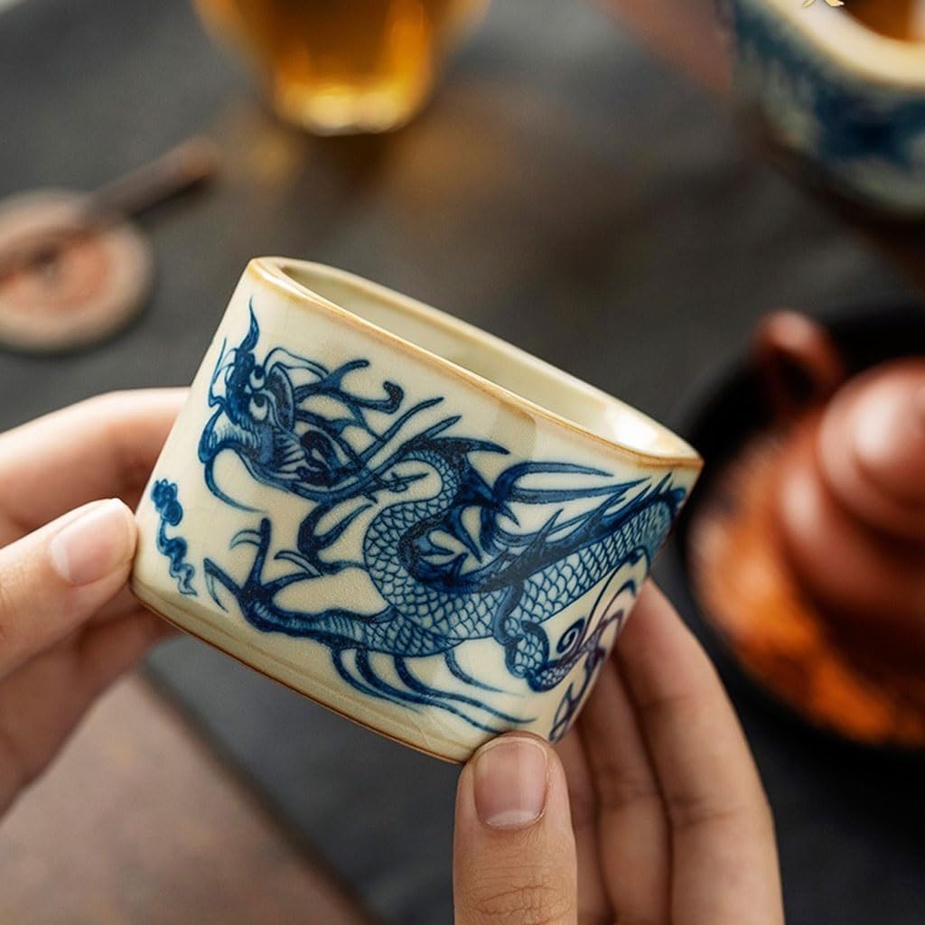 GSOUL Kungfu Tea cup Afternoon Tea Party Office Cup Host Personal Home Chinese Style Drinking Single Small Tea Cups
