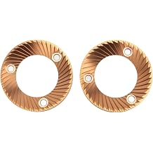 Coffee Grinder Flat Burr 64mm Titanium Plated Multi Purpose For DF64 DF64P DF64E DF64V,Compatible For Ceado,E5P E6P E37J,Low-Noise Operation