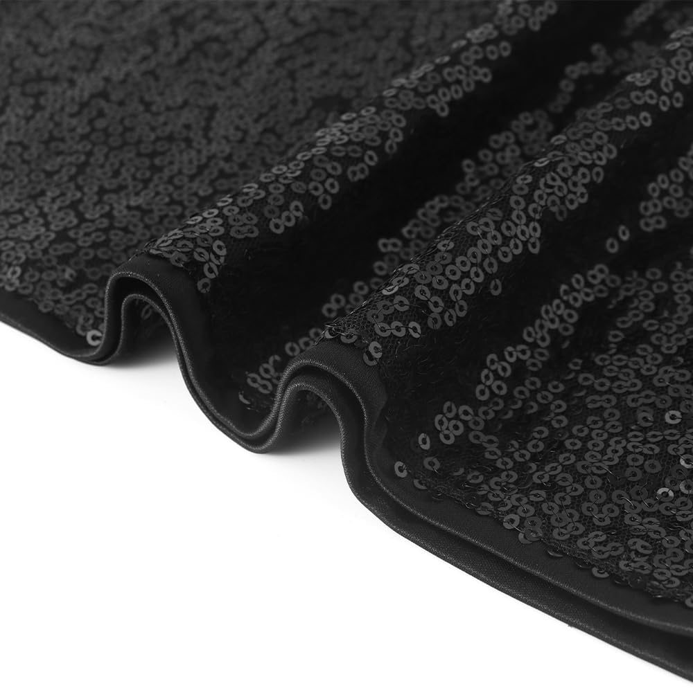 Noomelfish Girls Short Sleeve Sequin Shirts Party Glitter Sparkly Tops Blouse (5-12 Years) - Image 6