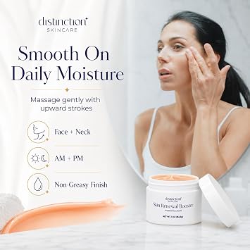 Distinction Skin Renewal Booster, Hydrating Daily Facial Cream, 1 Oz
