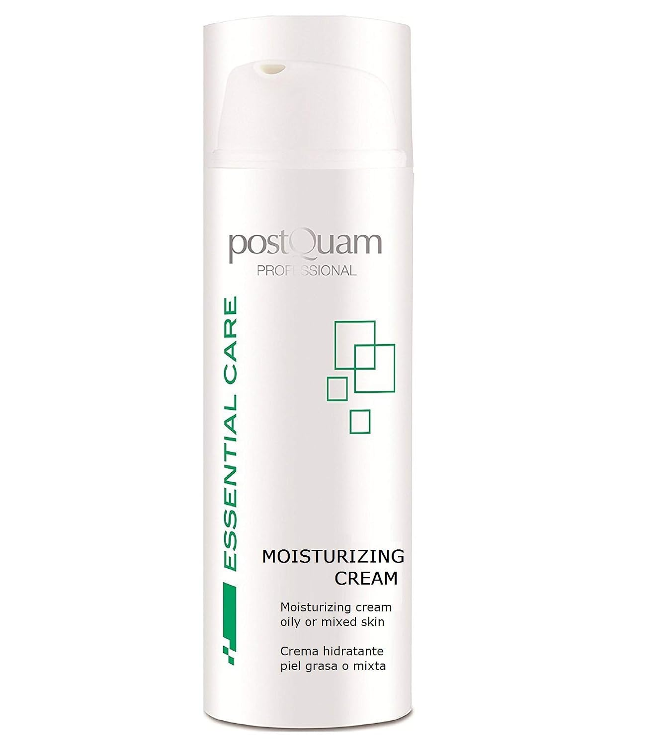 POSTQUAM Professional Moisturizing Cream for Mixed or Oily Skin 50ml – Spanish Beauty – Daily Use - Non-Greasy Cream - Regulates Excess Oil - Helps Skin Hydration – Natural Ingredients