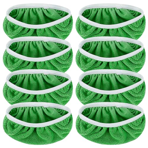 Opiniones de Paños y toallitas para mopas - los más vendidos. 41 Almohadilla Para Trapeador 8 Piezas De Repuesto Cabezal De Trapeador De Microfibra Toallitas Absorbentes Reutilizables Para Trapeador Lavables A Máquina Paños Para Trapear En...