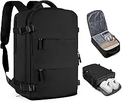 Mochila de viagem coofay casual e versátil, A - Preto, Standard, Mochilas de viagem