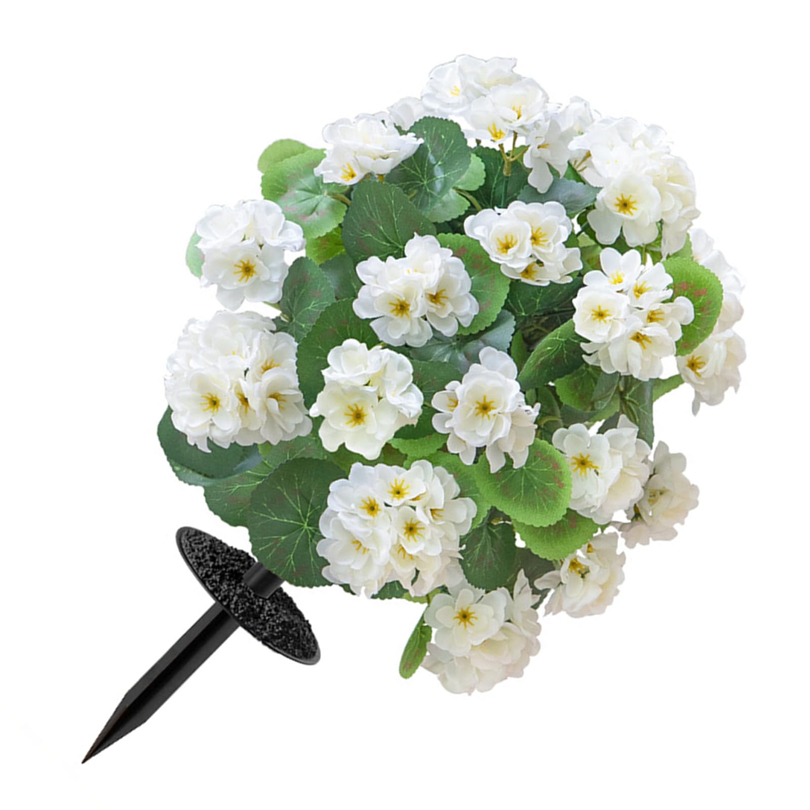 Whoasyst Without Maintenance Artificial Crabapple Bush with Sturdy Bottom Plate Wedding Parties Blossomy for Patios Decors Enhancement Celebration Blossomy Arrangements