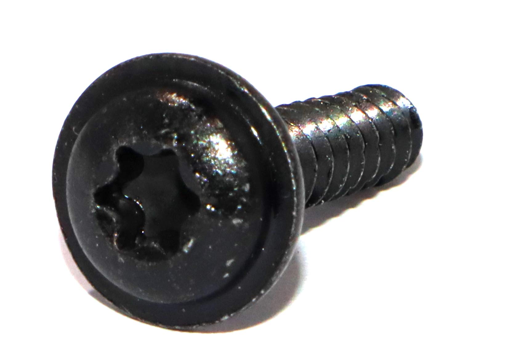 Vite Piatta In Lamiera Con Rondella Nera Zincata 3,5-4,8mm DIN - Foto 11