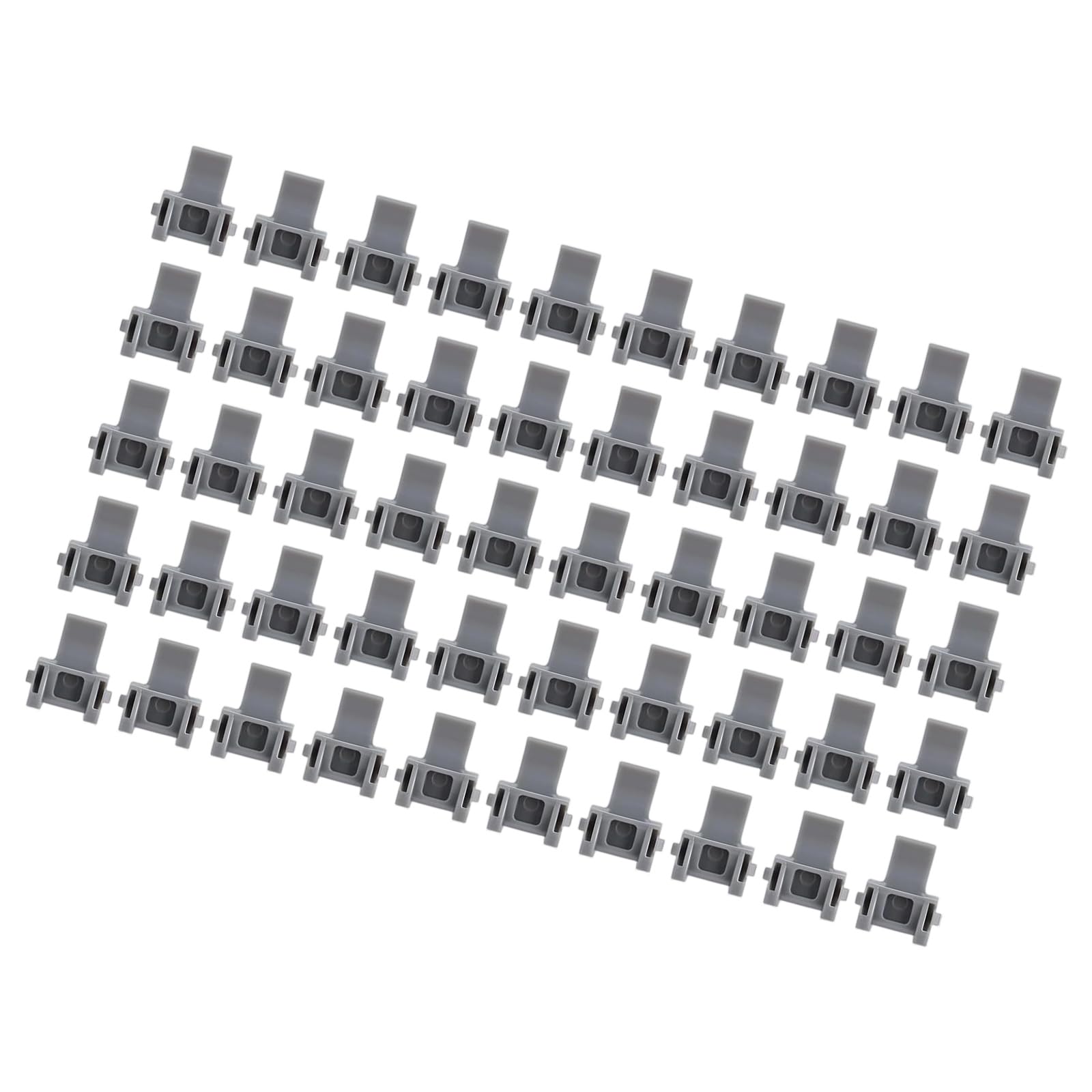 Zbiianxer Multicolor 50Pcs Cabinet Hinge Restrictor 86 Degree Angles Restriction Hinges Clip Restraints For Kitchen Doors Hinge Restrictor Clip