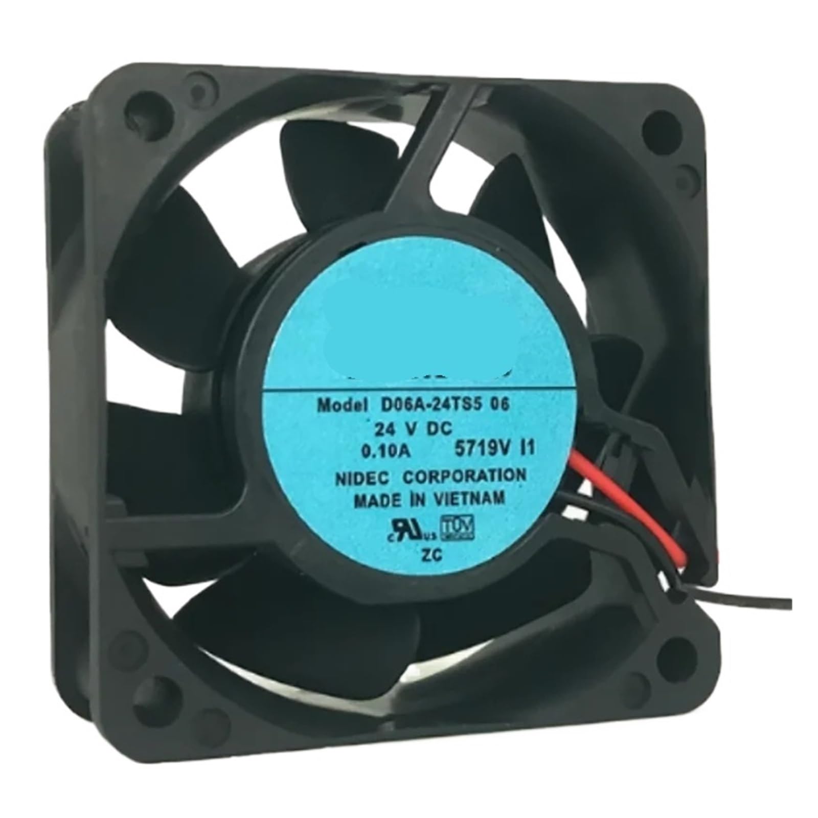 YMUGUEGH D06A-24TS5 06 DC24V 0.10A 6CM 6025 Cooling Fan 60 * 60 * 25mm