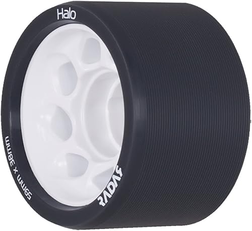 Radar Wheels - Halo - Roller Skate Wheels - 4 Pack of 38mm x 59mm Wheels