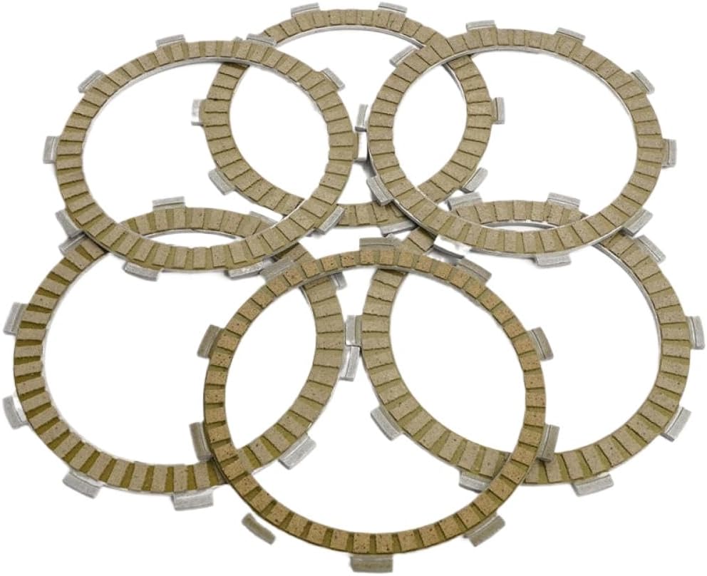 6PC Motorcycle Friction Clutch Disc Plates 2.5mm Compatible with Automotive Motorcycle Parts CBR250RR 2017-2023 CBR250RR Kabuki 2017-2022 CBR250RR SP 2017-2021