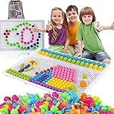 Sicher Und Ungiftig -- Unsere Steckbausteine sind aus ungiftigen Materialien hergestellt, enthalten keine schädlichen Substanzen und sind sehr sicher, so dass sie eine starke Schutzwirkung auf die Sicherheit von Kindern haben!