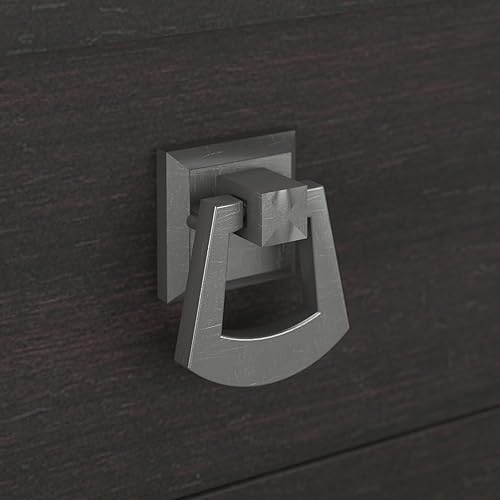 Miniatura 58 de Bush Furniture Salinas - Escritorio para computadora con gabinete | Mesa de estudio con cajones, armarios y bandeja extraíble para teclado/portátil