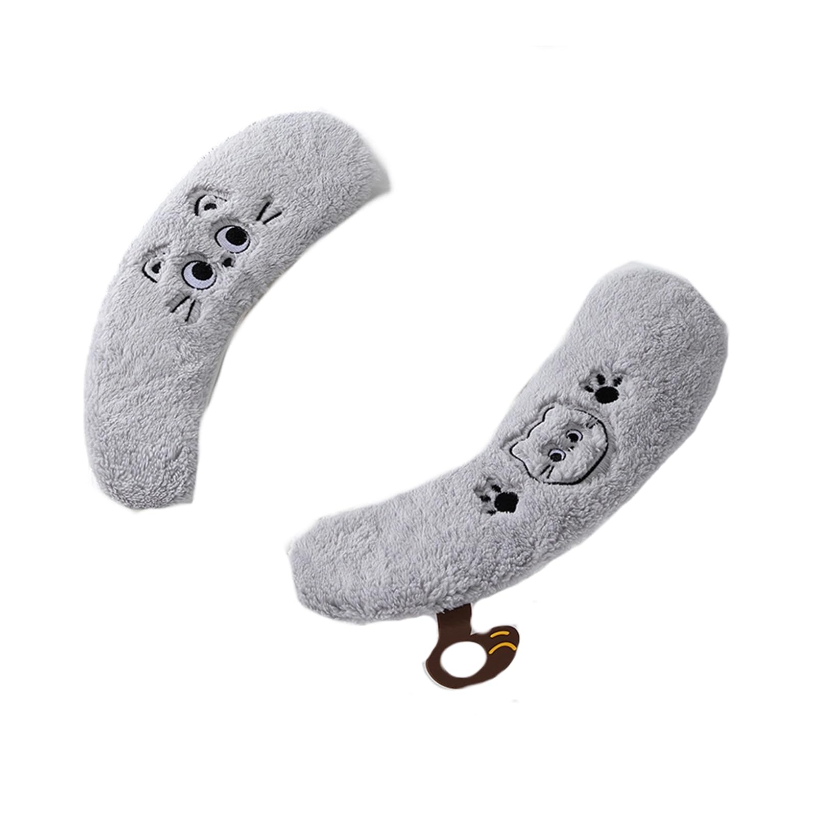 Tsophreniq Plush Toilet Seat Pad Secure Adhesive Grip Durability Winter Use Toilet Seat Cushion for Standard Toilets Washable Pad