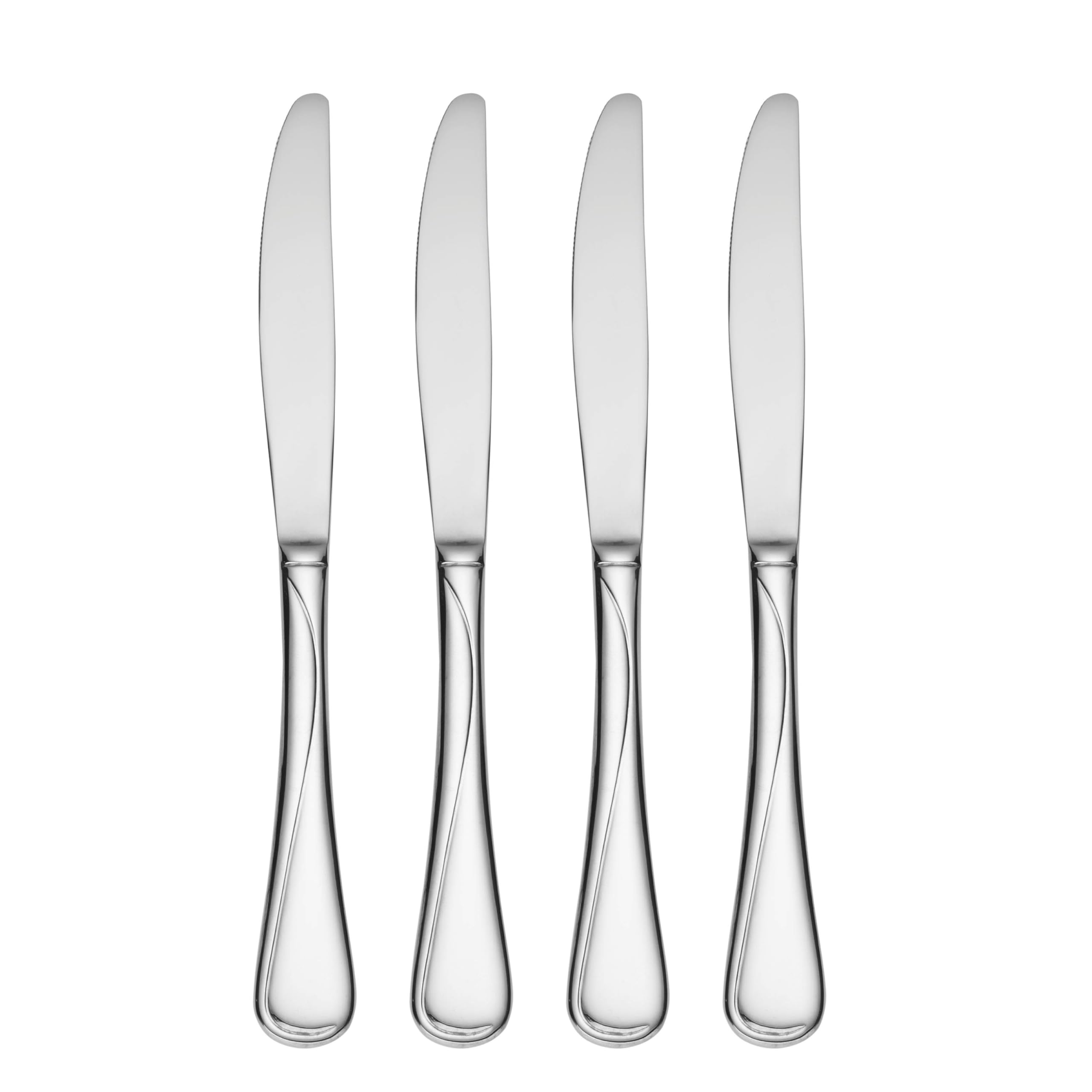 Oneida Flight Everyday Flatware Dinner Knives, 1.00 LB, Metallic