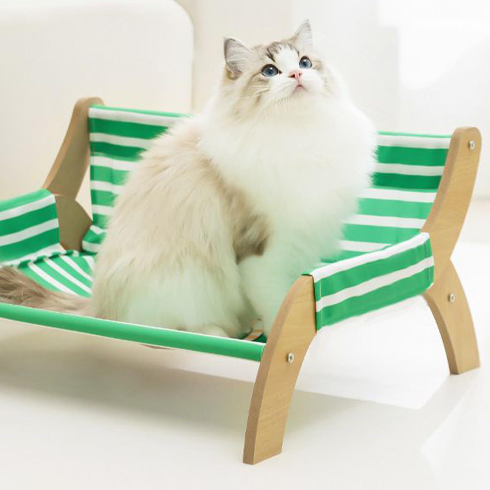 Hundesessel | Welpen Ruhe Schlafplatz,Atmungsaktive Katzenhängematte Für Mehrere Katzen Drinnen & Draußen