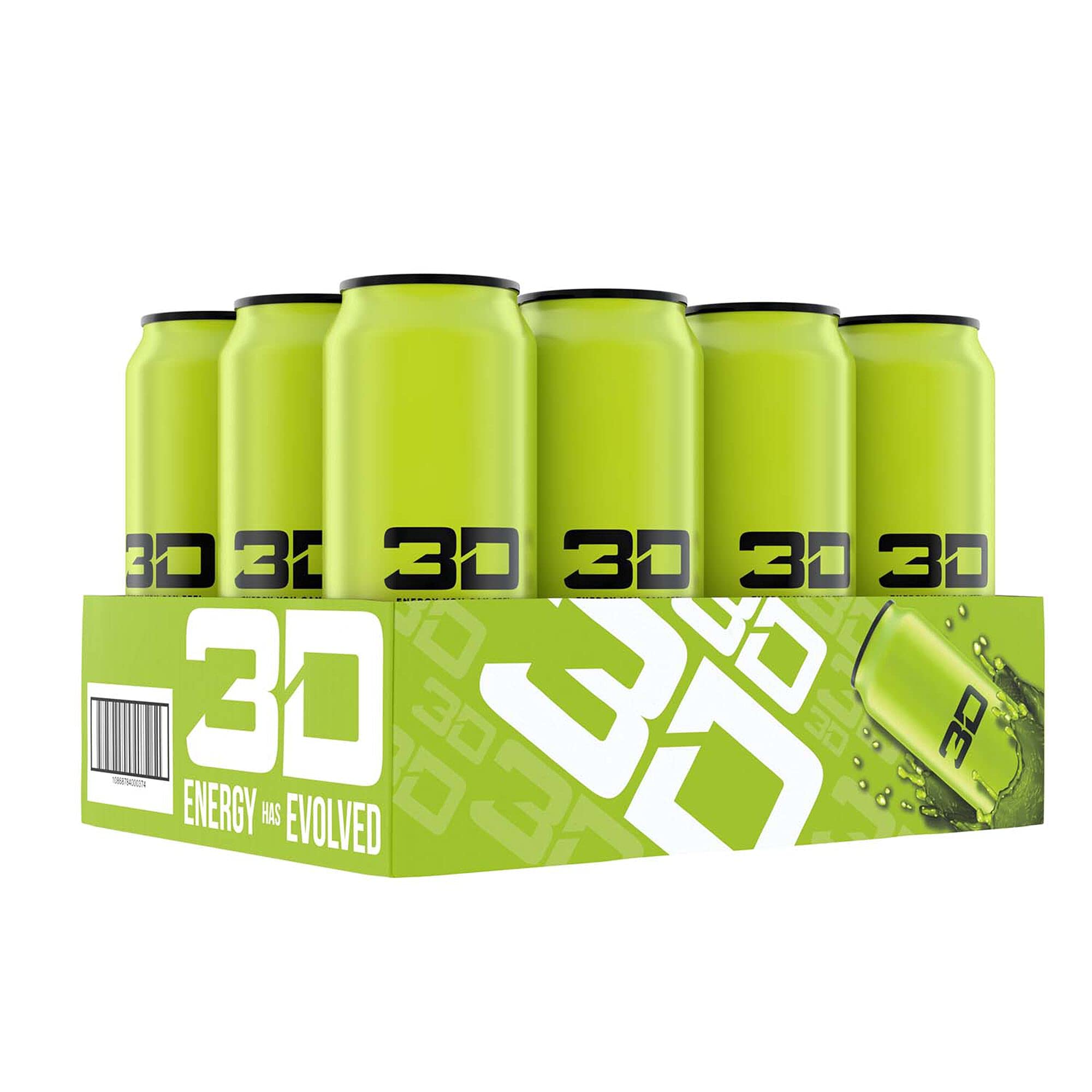Buy 3D Energy Drink Caffeine, Zero Sugar, Taurine, Panax Ginseng