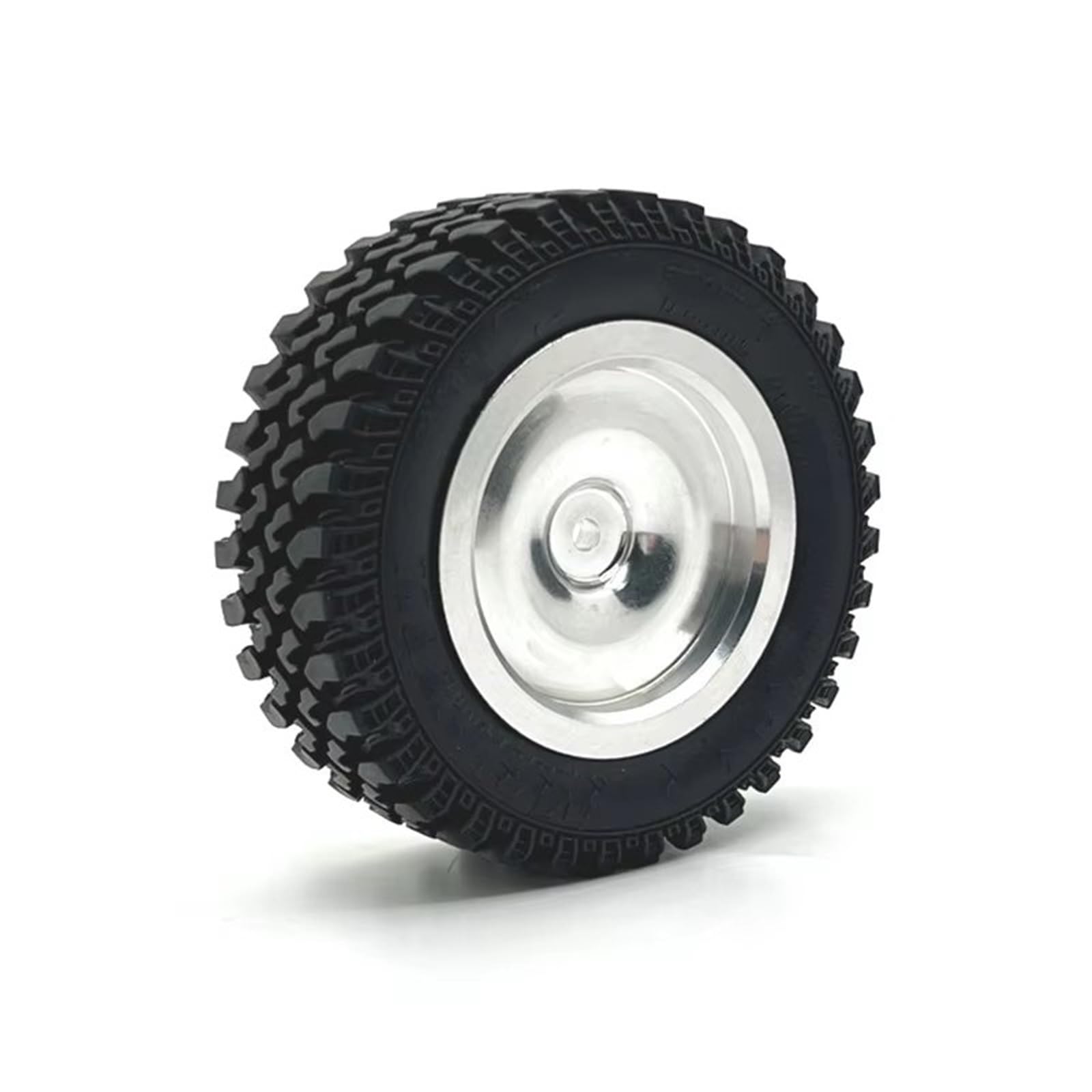 RC Pneus Jante Compatible avec MN168 Pièces Et Accessoires De Mise À Niveau pour Voiture RC 1/12 : Jantes Métalliques 82 Mm Et Pneus en Caoutchouc Lot De 4.