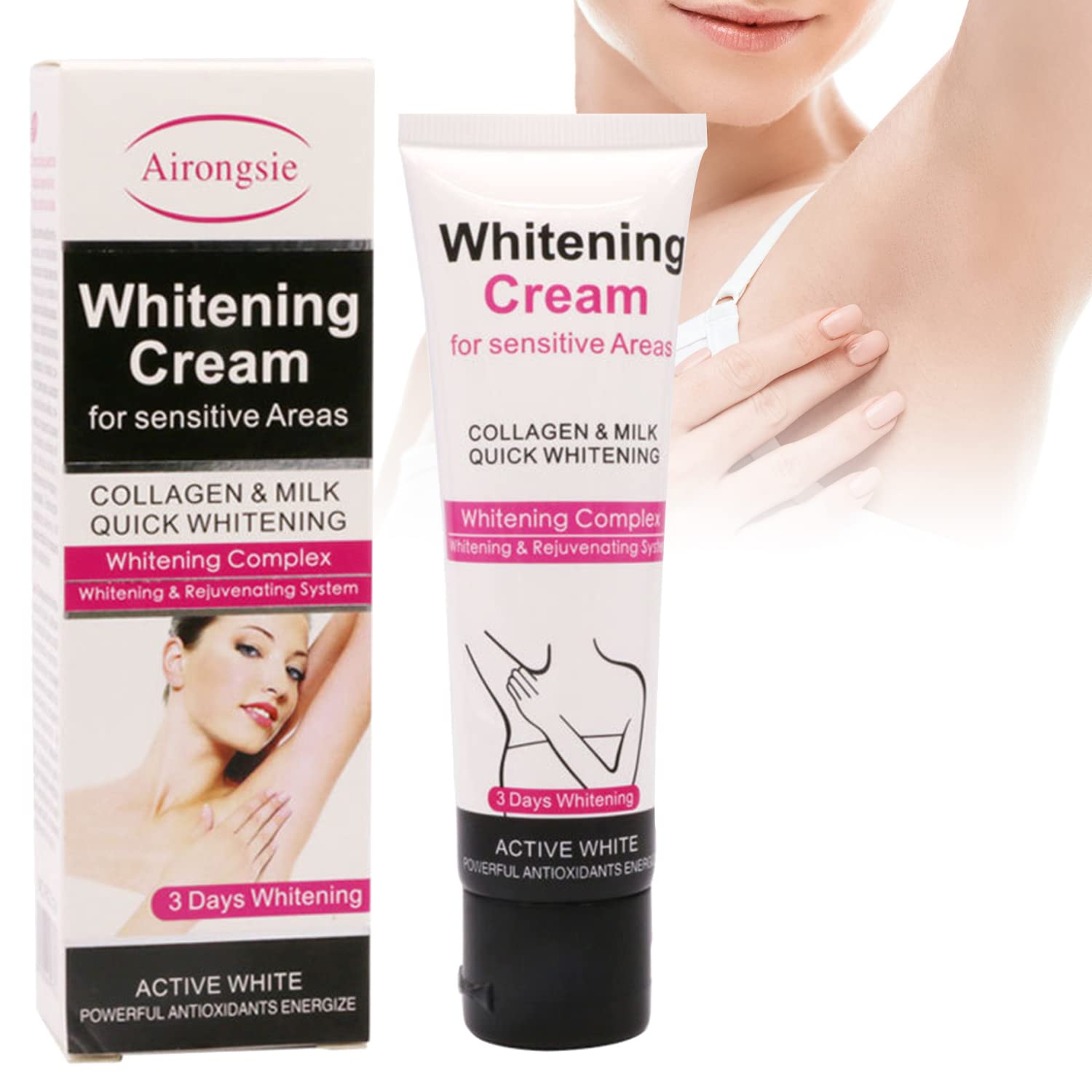 Felico Whitening Cream, Armpit Whitening Cream, Skin Brightening Cream