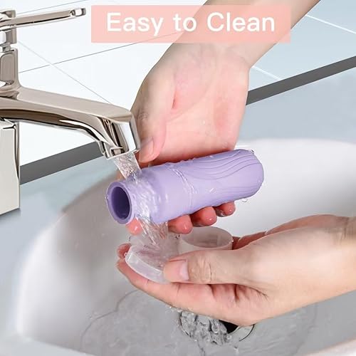 Miniatura 5 de GLAMFIELDS Botellas de viaje para artículos de aseo personal, aprobadas por la TSA, recipientes de viaje de silicona a prueba de fugas, 3 onzas para