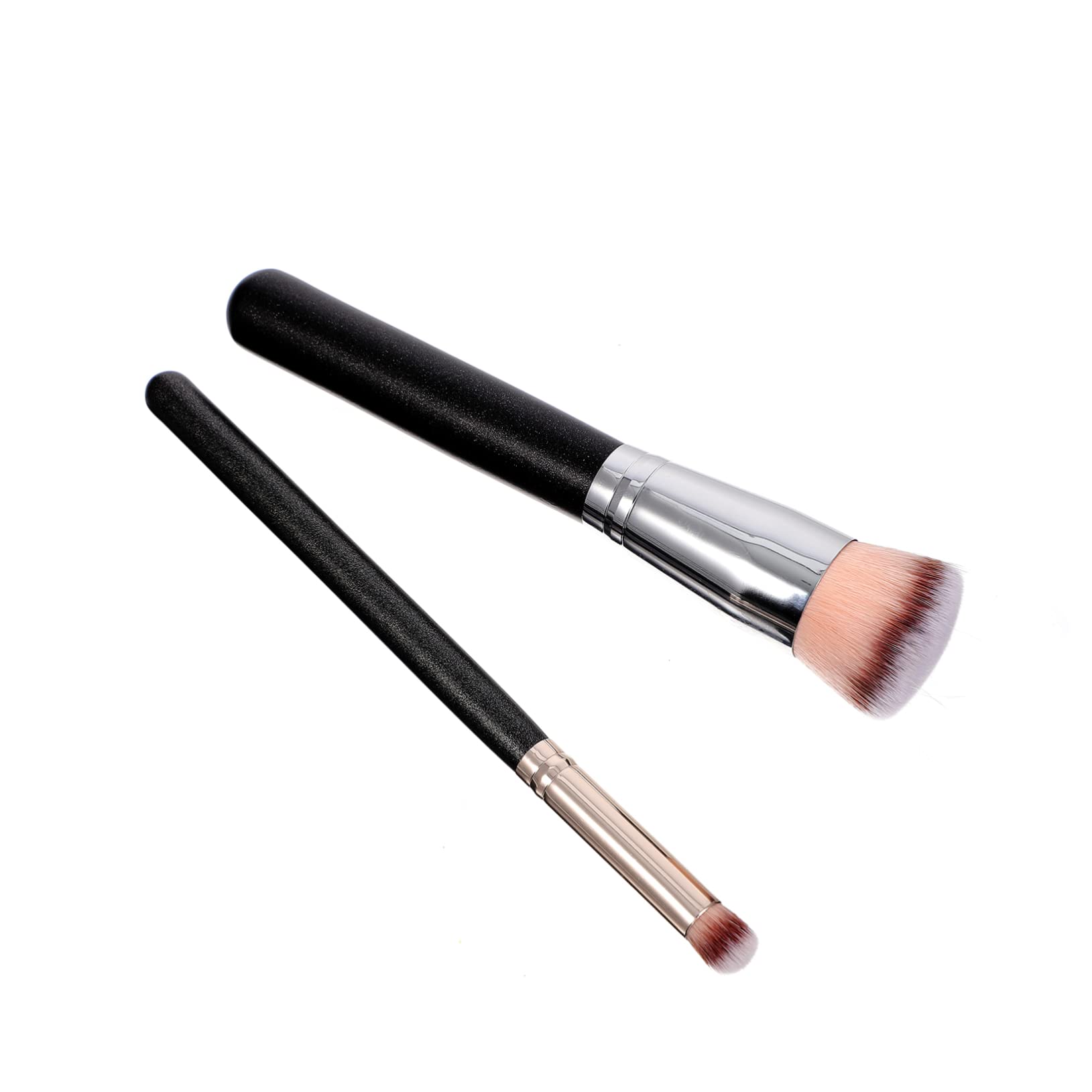 FRCOLOR 2pcs Self Tanner Brush Foundation Brush Face Tanning Tool Comfortable Bristles for Finish