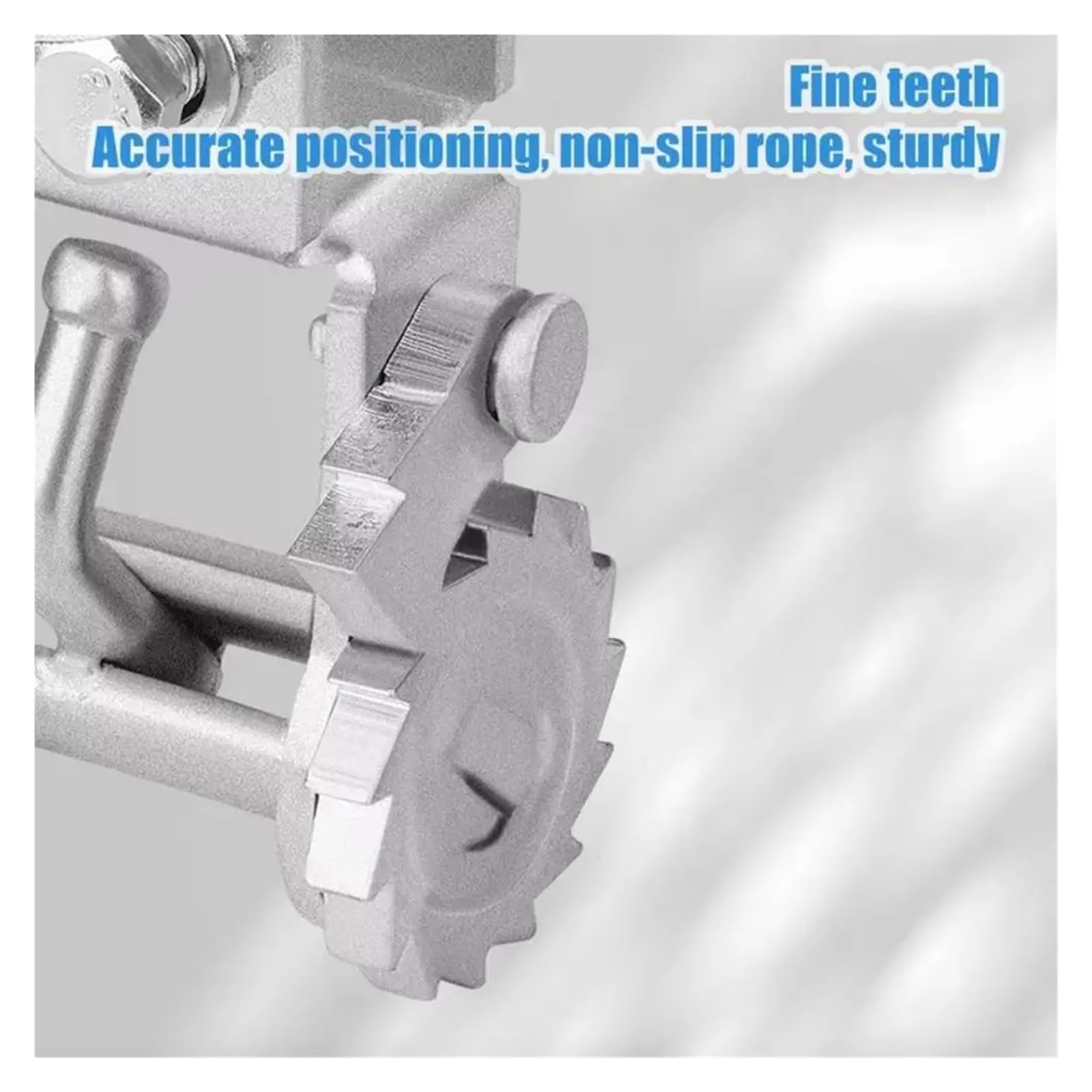 Cabrestante de mano compacto de acero con tensor de cable de soldadura, cabrestante resistente a la corrosión para manejo de carga