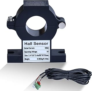 ECO-WORTHY Hall Sensor AC to DC Transmitter, Input 300A Additional Accessories for Battery Monitor