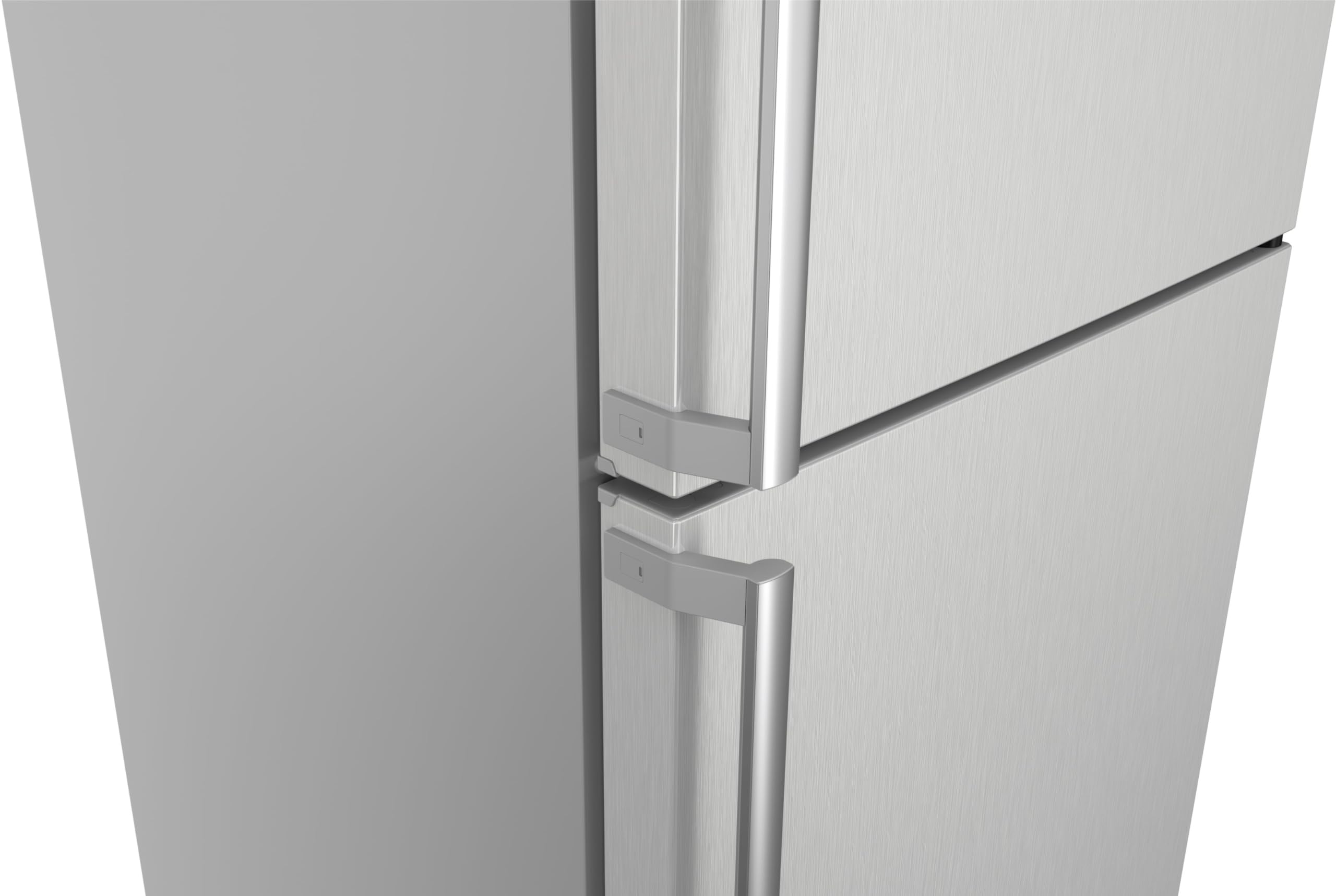 Bosch KGN39VLCT Serie 4, Frigorifero combinato da libera installazione, NoFrost, VitaFresh XXL: Spazio extra-large per i tuoi cibi freschi, PerfectFit, Luce LED, Acciaio, 203 x 60 cm