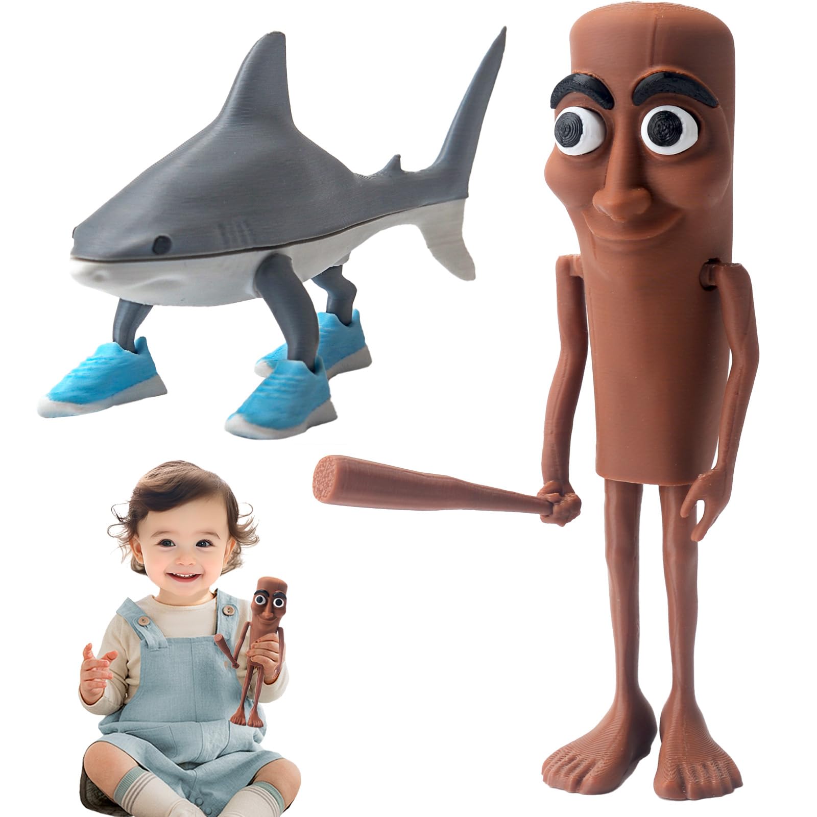Figurines Italiennes Brainrot - 24 Pièces - Déco De Bureau Amusante - Cadeau Pour Fans Et Enfants