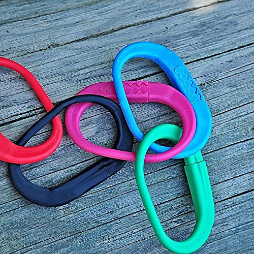 Safety Tie Injuries Preventing Horse Tether Tie, Horse Safety Release Tie Down Clip 2pcs (Turquoise) - Thumbnail 4
