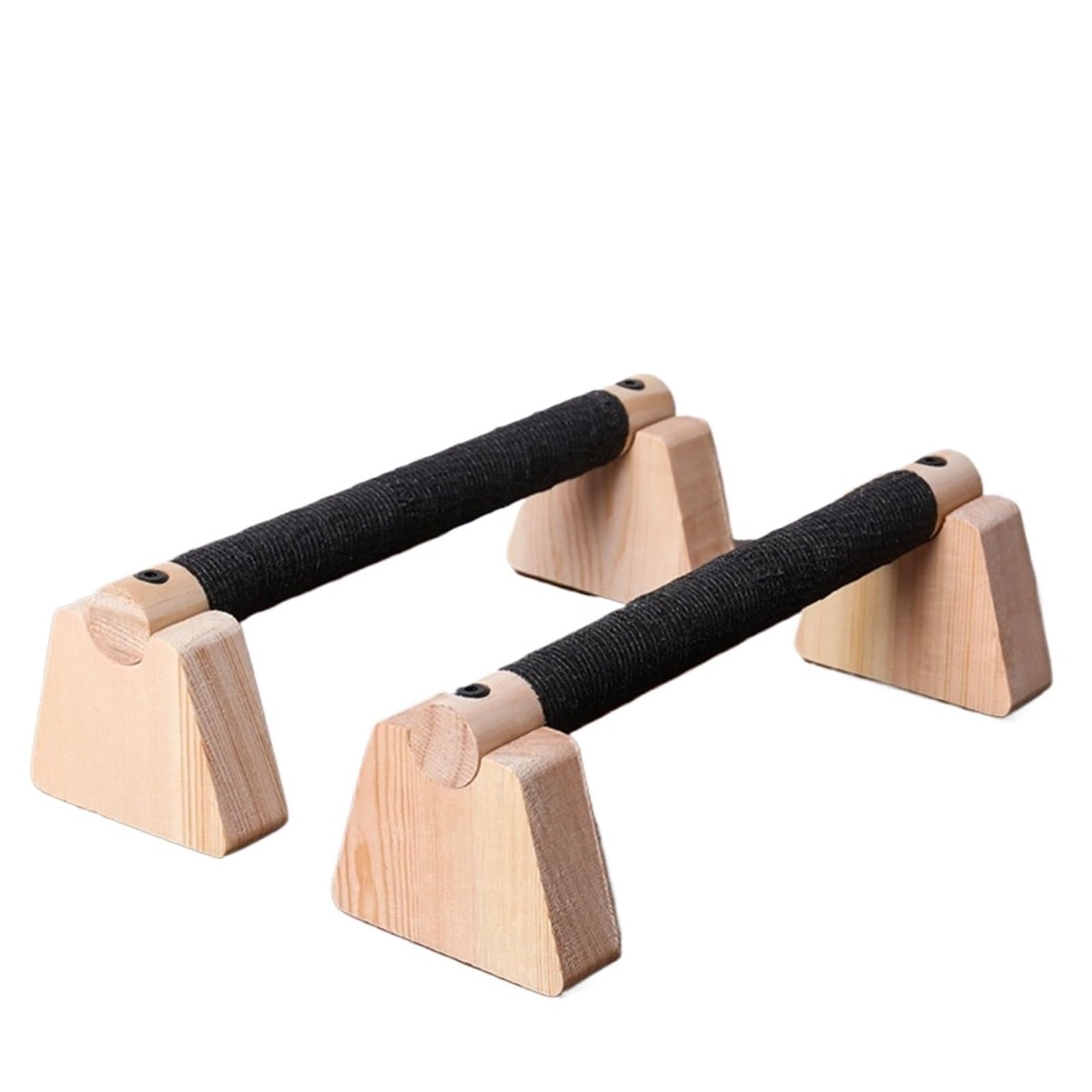 Barras Paralelas Calistenia Barra de flexiones fitness madera maciza, antideslizante, for tríceps, equipo ejercicio for el hogar, 1 par