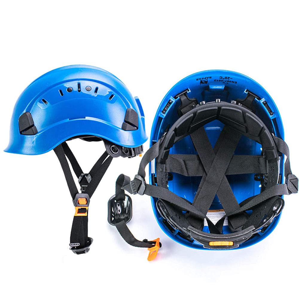 Casque d'escalade en extérieur Capuchon de sécurité Capuchon Dur Travaux de Sauvetage Hauts Casquette de Travail ABS de Haute qualité