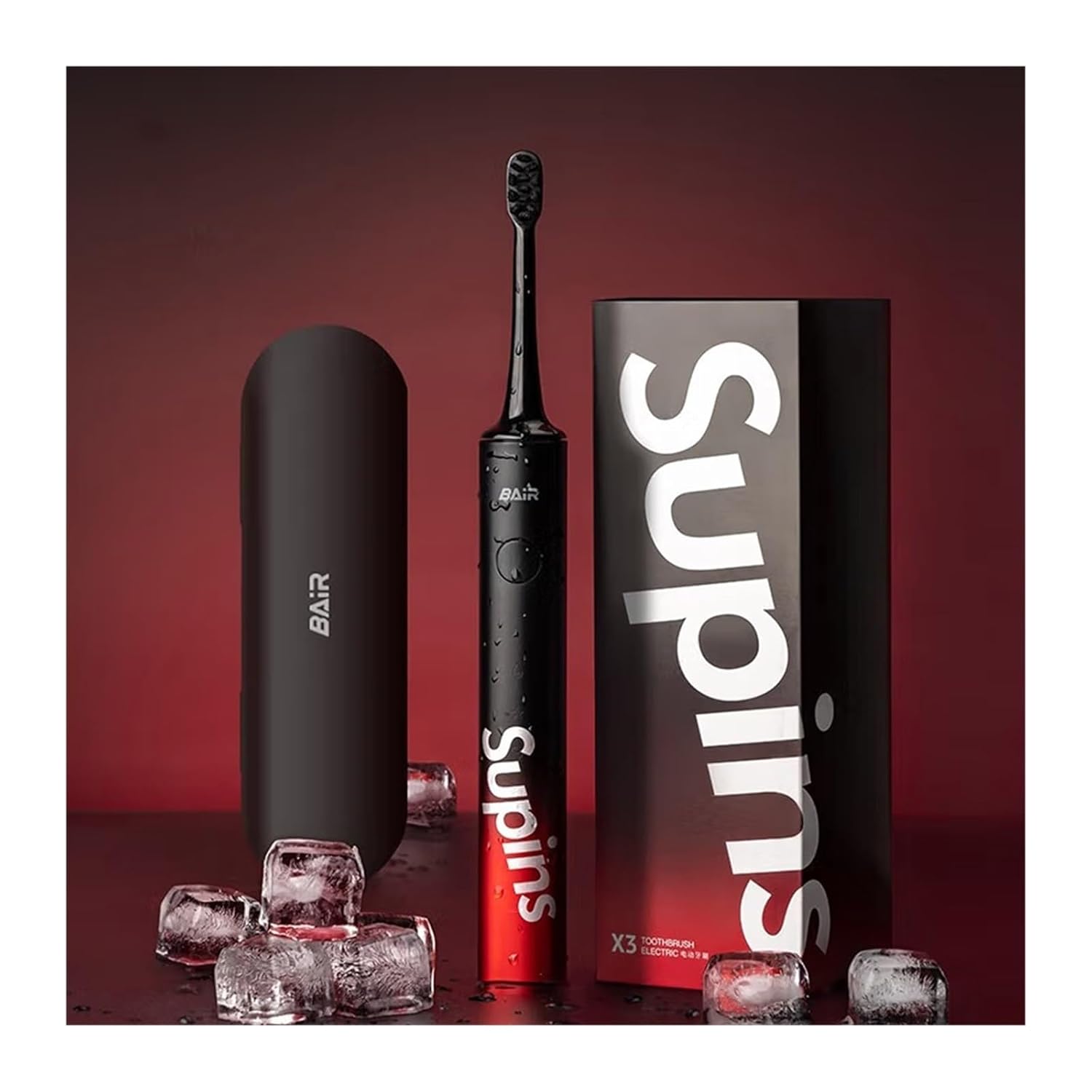 Bayer X3/X304 Electric Toothbrush for Adults Sonic Shock Rechargeable Deep Cleaning Soft Hair Automatic Toothbrush for Men and Women (32-33, 3435, 36-37, 38-39, 40-41,