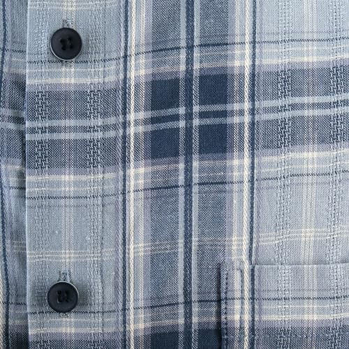 Image of 7-DAYS Men's Premium Check Shirt - 100% Cotton, Tailored Fit (Between Slim & Regular), Full Sleeve, with Pocket - Smart Office & Casual Look