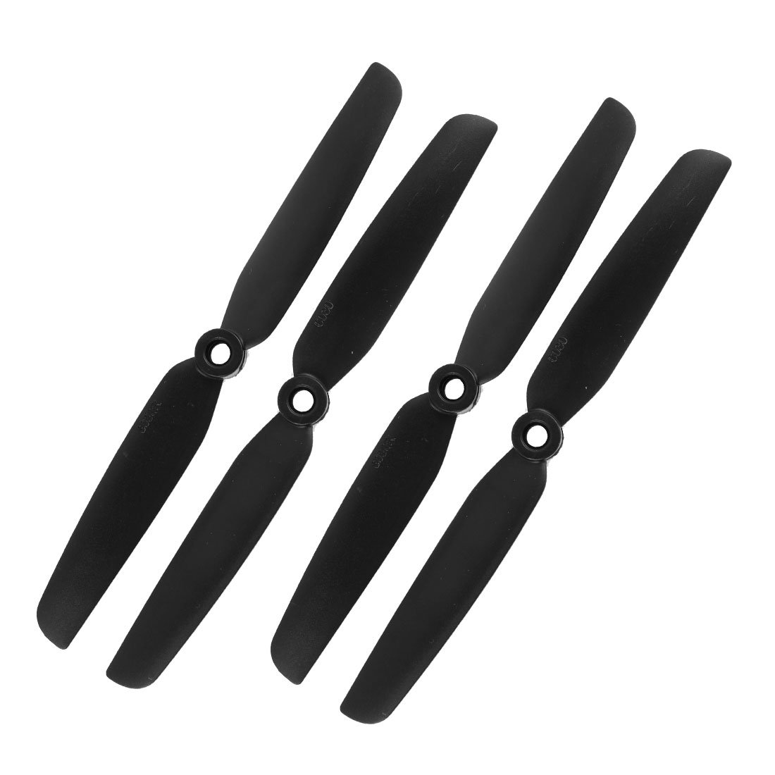 Aexit 2Pairs Nylon 6 x 3 6030 CW CCW Airplane Propeller prop For 250 Mini Quadcopter Black (b204e5398dda6be421463e81dd571303)