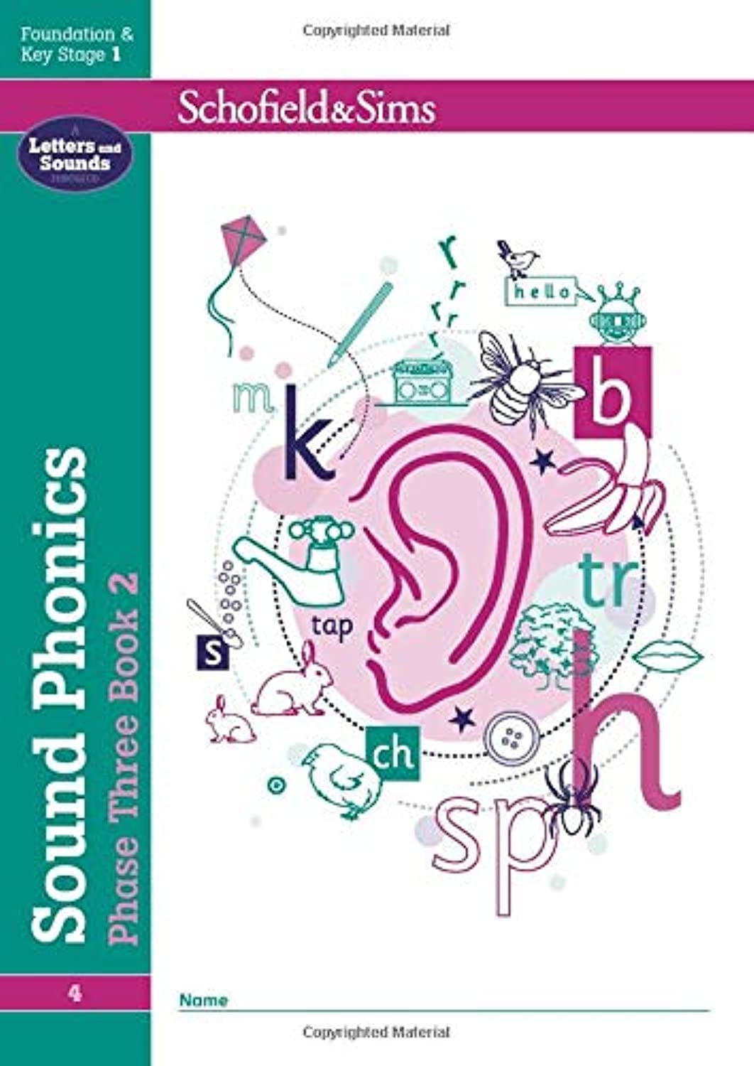 Schofield & Sims Ltd Sound Phonics Phase Three Book 2: EYFS/KS1, Ages 4-6