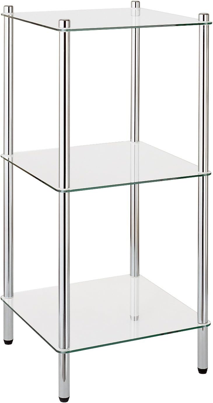 Nicol Metal Maximo Holder Stand Glass Shelves 3 Ablagen