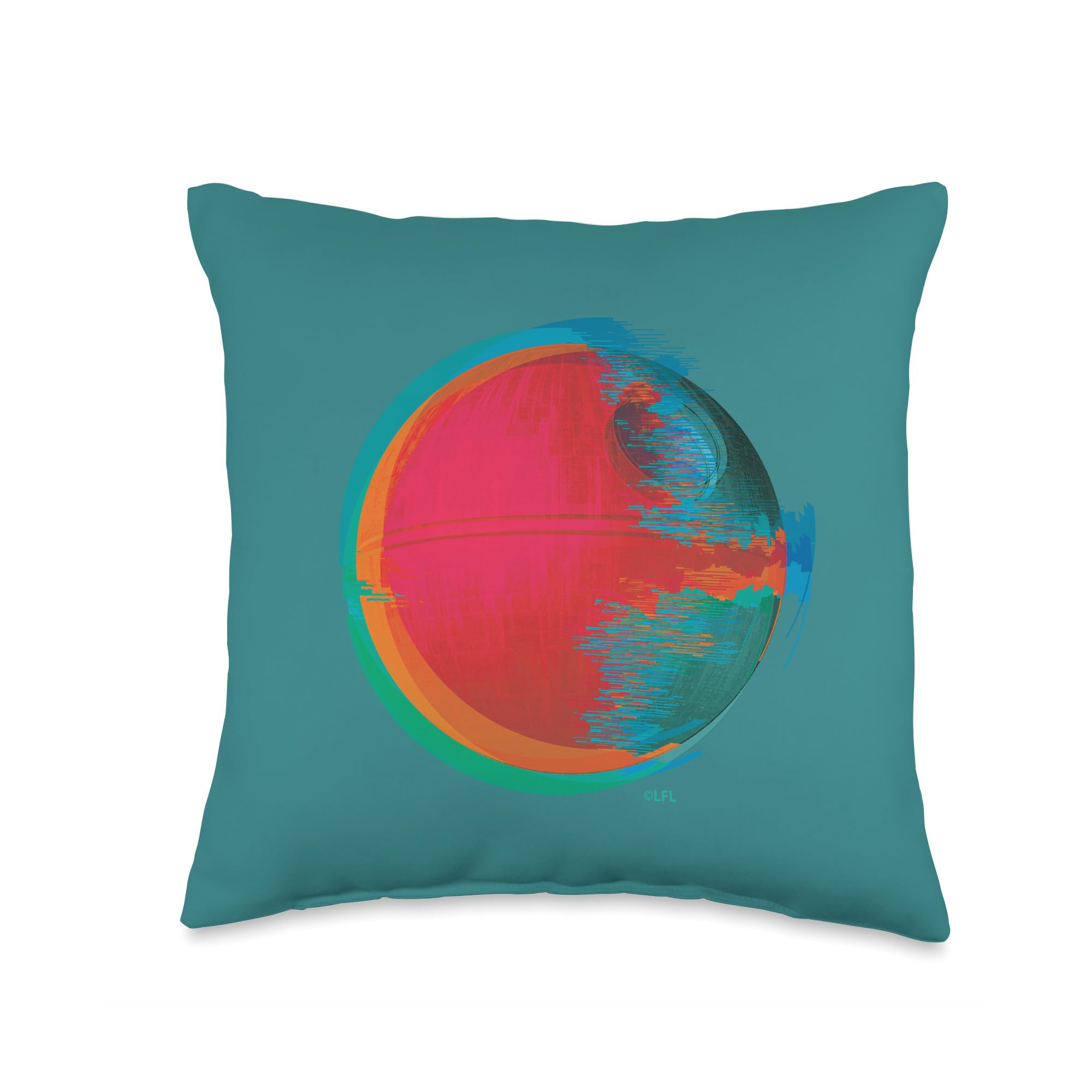 Coussin Star Wars Death Star II oreiller déco multicolore de salon thermique 40x40