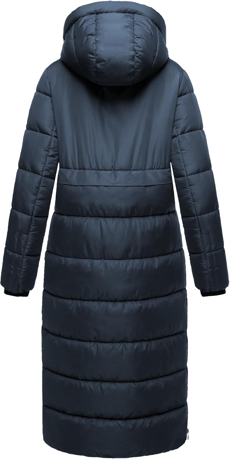 NUTEXROL Womens Winter Maxi Long Parka Coats Puffer Down Quilted Jacket with Hood - Image 5